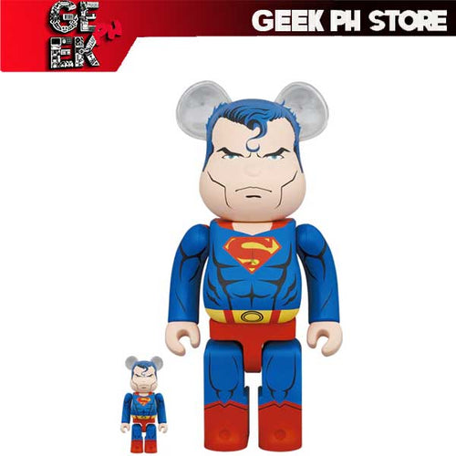 Medicom BE＠RBRICK Superman (Batman HUSH Ver.) 100% & 400% sold by Geek PH Store