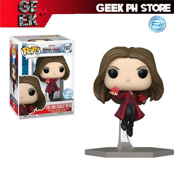 Funko Pop CIVIL WAR: SCARLET WITCH Special Edition Exclusive sold by Geek PH