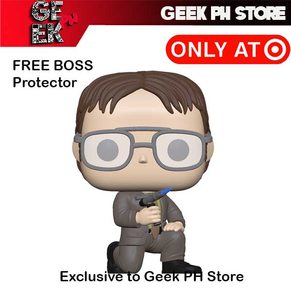 Funko Pop Television The OFfice - Dwight Schrote with Blow Torch TARGET Exclusive