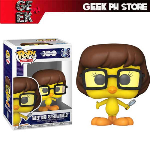 Funko Pop! Animation: Warner Bros. 100th Anniversary Looney Tunes x Scooby-Doo - Tweety Bird as Velma Dinkley sold by Geek PH Store