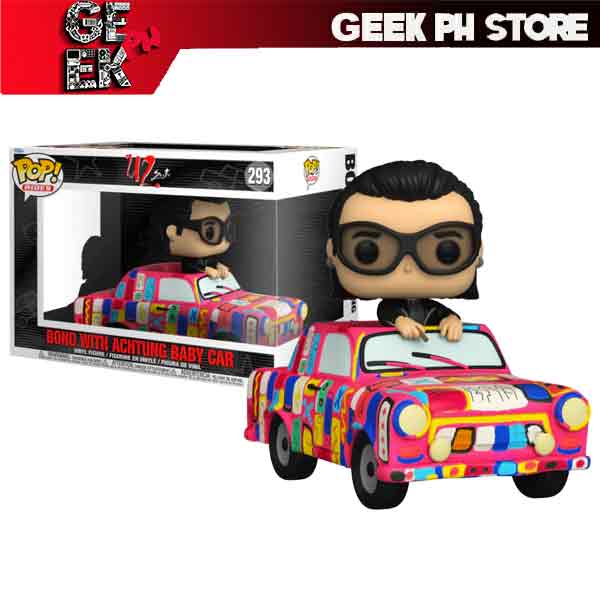 Funko Pop Deluxe U2 Zoo TV Bono with Achtung Baby Car sold by Geek PH Store