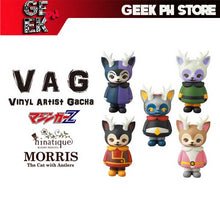 Load image into Gallery viewer, MEDICOM VAG VINYL ARTIST GACHA BOX SERIES 26 Mazinger Z and Morris by Hinatique