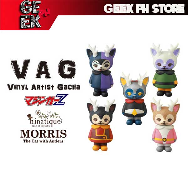 MEDICOM VAG VINYL ARTIST GACHA BOX SERIES 26 Mazinger Z and Morris by Hinatique