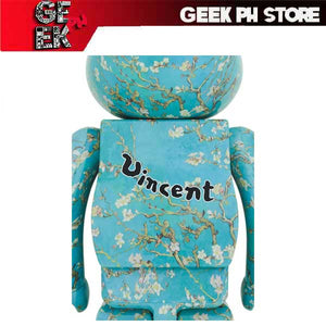 Medicom BE@RBRICK Van Gogh Almond Blossoms 100% & 400% sold by Geek PH Store