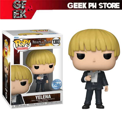 Funko POP! Animation: Attack on Titan - Yelena #1303 Special Edition Exclusive sold by Geek PH