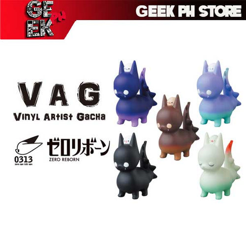 MEDICOM VAG VINYL ARTIST GACHA BOX SERIES 26  Zero Reborn by 0313 Illustration